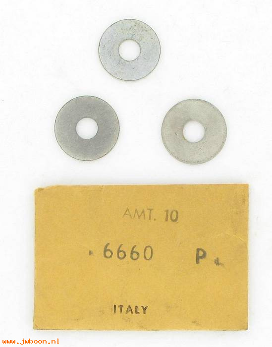       6660P (    6660P): Washer, 7 mm - NOS - Aermacchi M-50. X-90. ML, TX, SX 68-75