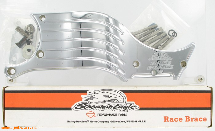   66702-98 (66702-98): Race brace kit - wave style - Screamin' Eagle - NOS - FXD, Dyna