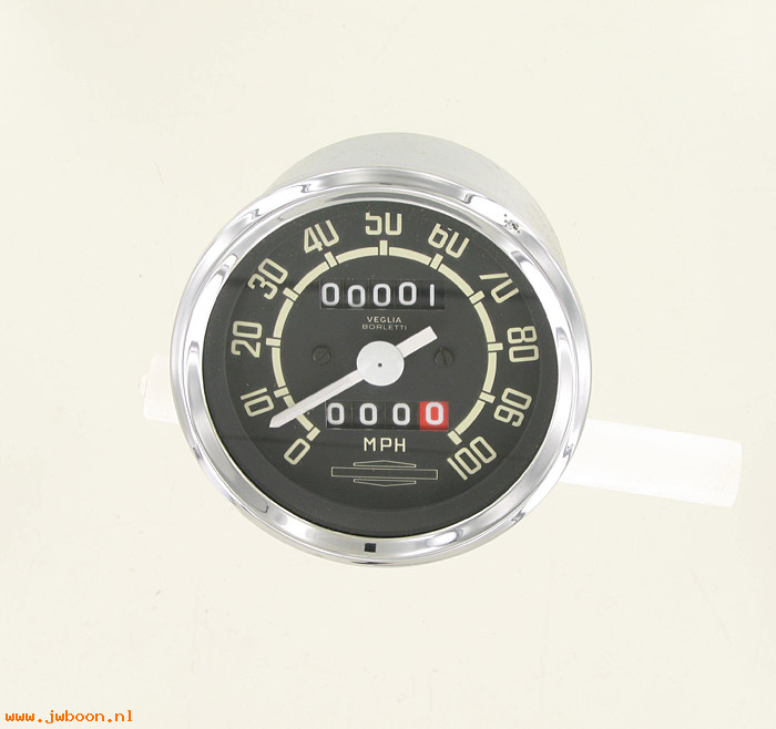   67010-67P (67010-67P): Speedometer - miles - NOS - Aermacchi, Sprint SS '67-'68