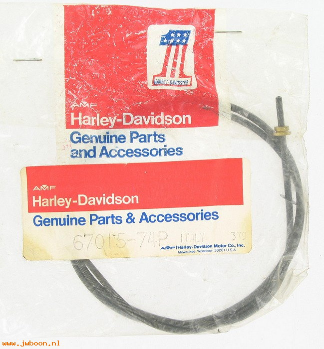   67015-74P (67015-74P / 18715): Wire/Inner cable,speedometer drive cable-NOS-SS,SX 175/250