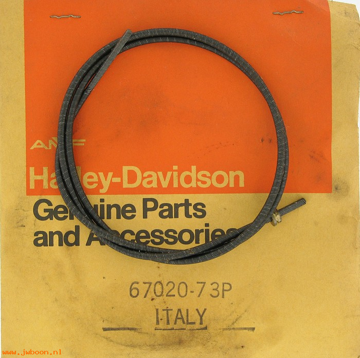   67020-73P (67020-73P): Inner cable/Drive cable wire, speedometer, NOS - SX,TX 125.Sprint