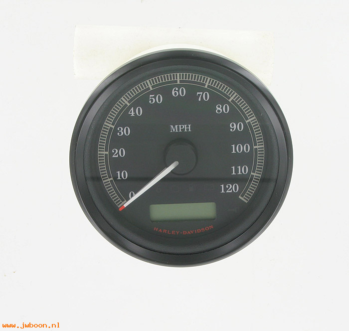   67037-08 (67037-08): 4" Speedometer, calibrated - MPH - NOS - Sportster XL883, XL1200N