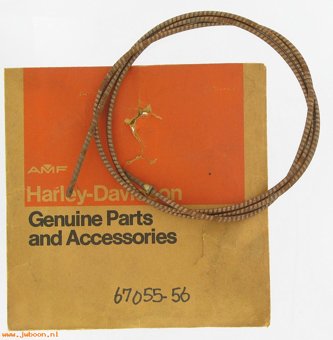   67055-56 (67055-56): Speedometer inner cable - NOS - KH, XL, XLH, XLCH '54-'69