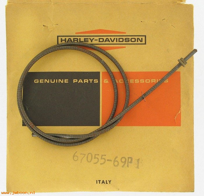   67055-69P (67055-69P): Inner cable / Core, speedometer drive cable - NOS - Rapido 1969