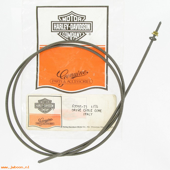  67055-73 (67055-73): Speedometer inner cable - NOS - FX '73-e78. XLH, XLCH 1973