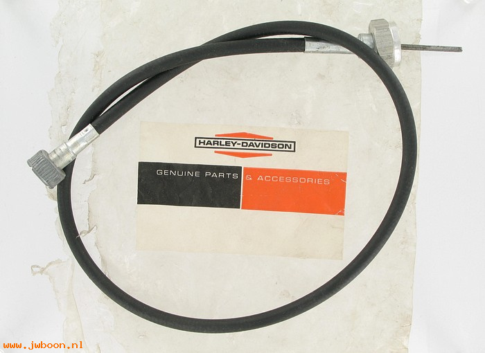  67057-72 (67057-72): Cable, speedometer - NOS - Snowmobile '71-'72, AMF H-D
