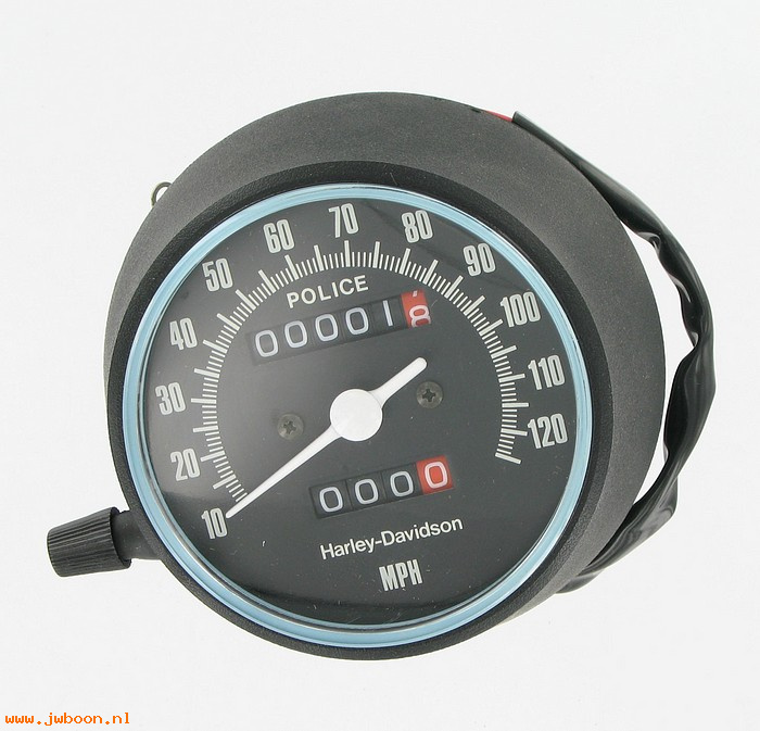   67059-84 (67059-84): Speedometer - miles - police - NOS - Police Low Rider FXRP late84