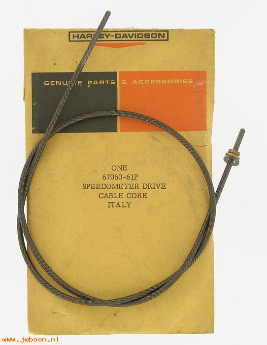   67060-61P (67060-61P): Cable wire, speedometer - standard - NOS - Aermacchi Sprint 61-68