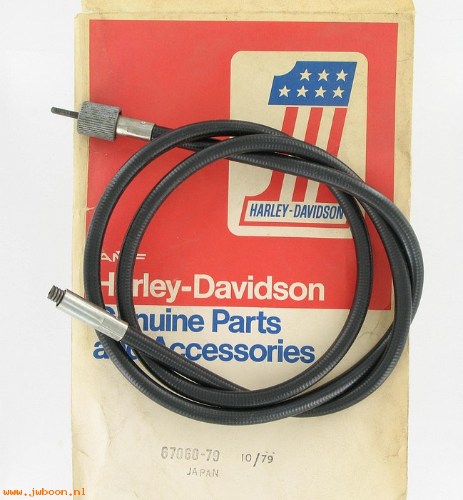   67060-79 (67060-79): Cable assy. speedometer - NOS - Sportster XLS '79-early'81
