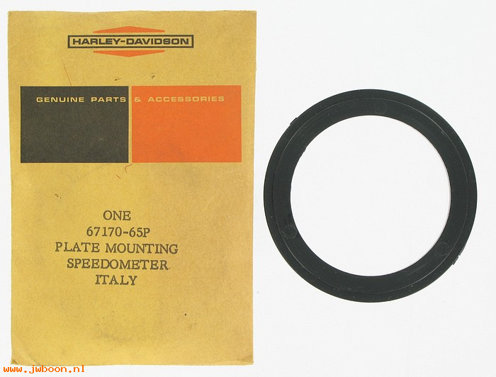   67170-65P (67170-65P): Mounting ring - NOS - M-50. ML125 1968