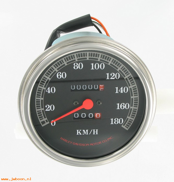   67179-93 (67179-93): Speedometer - kilometer - NOS - FXDWG '93-'94, Dyna Wide Glide