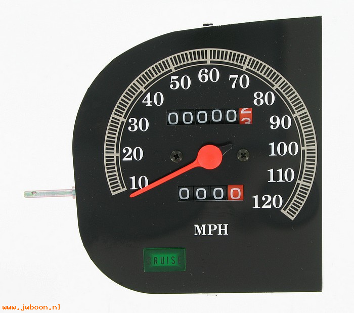  67211-86A (67211-86A): Speedometer - miles - NOS - FLHT/C/Ultra '86-'96, Electra Glide
