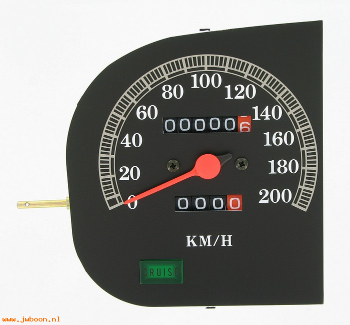  67216-86B (67216-86B): Speedometer - kilometer - NOS - FLHS,FLHT/C-U, FLTC-U '86-'95
