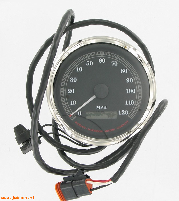   67283-96A (67283-96A): 4" Speedometer - miles - NOS - Sportster XL1200 '96-'98