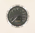   67284-99 (67284-99): 4" Speedometer - miles/kilometer   GB/UK dual - NOS