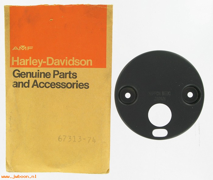   67313-74 (67313-74): Lower cover - NOS - Sportster Ironhead XL '74-'83. FX 1974