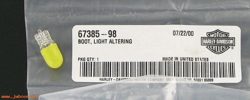   67385-98 (67385-98): Bulb with light altering boot - NOS