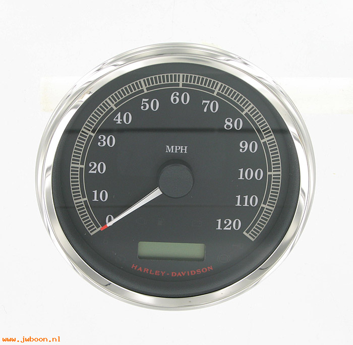   67557-08A (67557-08A): 5" Speedometer - miles, calibrated - NOS - Touring,FLHR,Road King