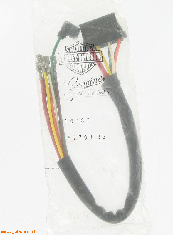   67703-83 (67703-83): Wiring harness - motorcycle to fairing - NOS - FXRT '83-'85