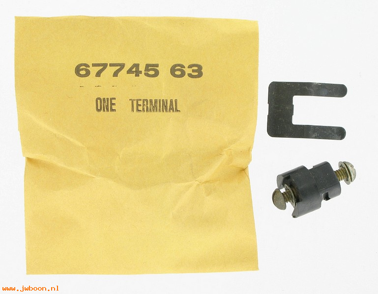   67745-63 (67745-63): Terminal kit - NOS - Aermacchi, Sprint. XLCH '63-'78. FXs '71-'84