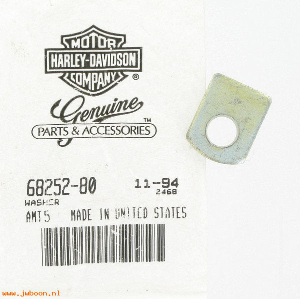   68252-80 (68252-80): Washer, passing lamp clamp - NOS - FLT '80-'96, Tour Glide