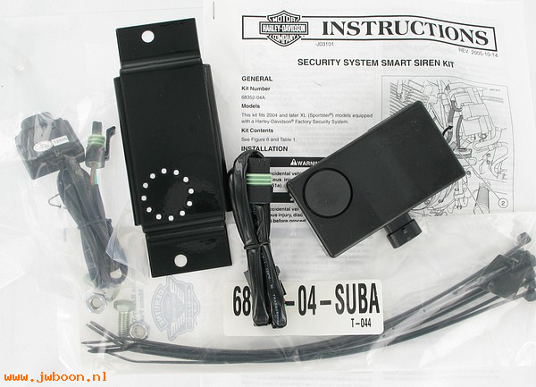   68352-04A (68352-04A): Security system smart siren kit - NOS - Sportster XL '04-