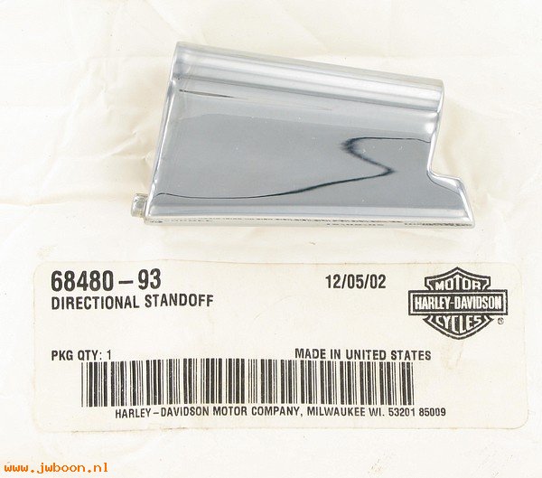   68480-93 (68480-93): Directional stand-off - NOS - Sportster XL, Softail, FXD