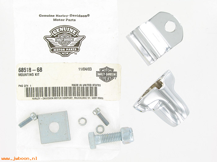   68518-68A (68518-68): Lamp mounting kit - '82-later type - NOS - FL, FLH, Electra Glide