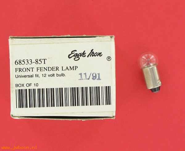   68533-85T (68533-85T): Replacement bulb for classic front fender lamp "Eagle Iron" - NOS