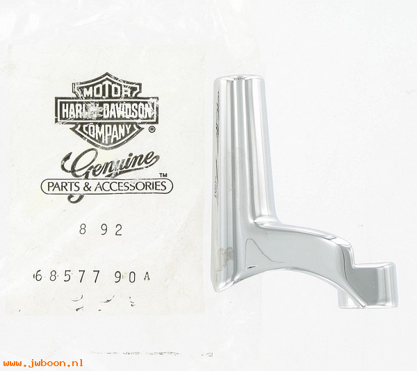   68577-90A (68577-90A): Support - front turn signal - NOS - FXRS-CON '91-'92. FXDB-S 1991