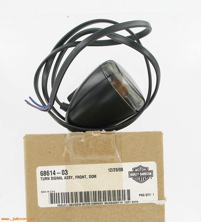   68614-03 (68614-03): Turn signal - front, domestic - NOS - CVO