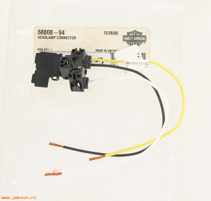   68808-94 (68808-94): Headlamp connector - NOS