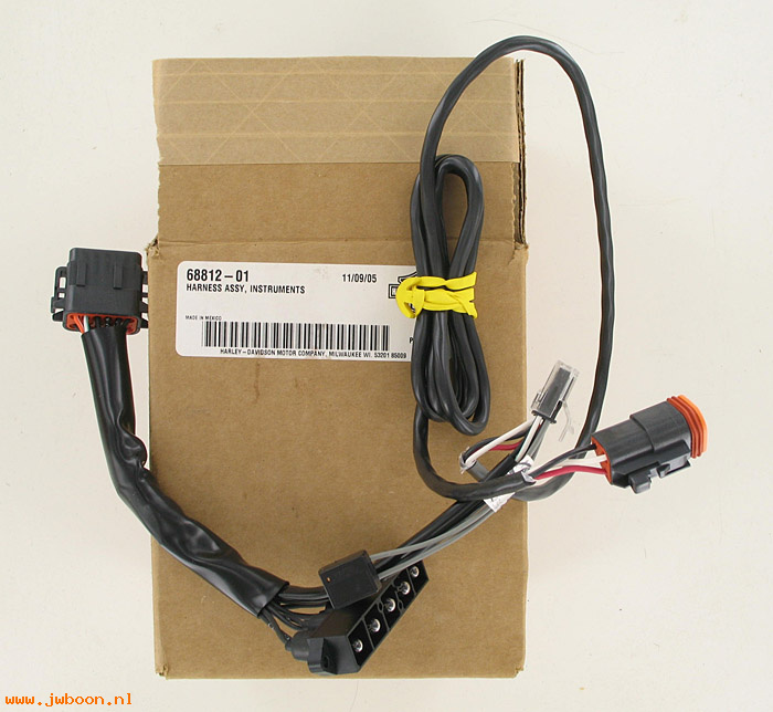   68812-01 (68812-01): Wire harness - instruments - NOS - FXD, Dyna '01-'03