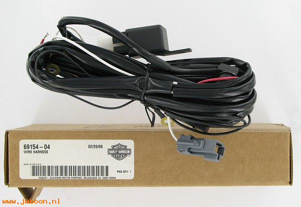   69154-04 (69154-04): Wire harness - NOS - Fog lamp kit, fits 1 1/4" dia..engine guard