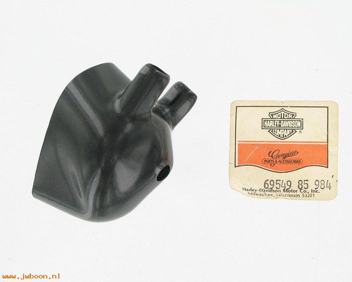   69549-85 (69549-85): Rubber boot - relay - NOS - Wide Glide, FXWG, FXSB, FXEF 1985