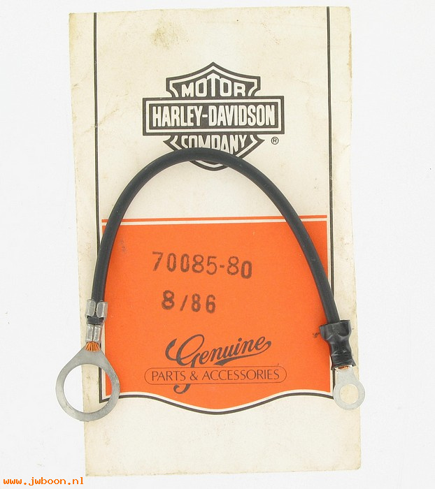   70085-80 (70085-80): Wire - handlebar ground - NOS - FXST 84-86. FXWG 80-86