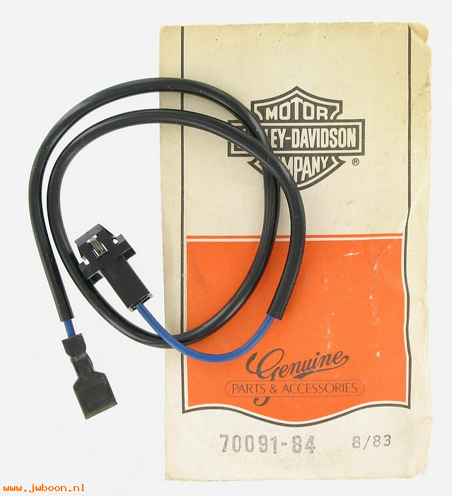   70091-84 (70091-84): Cable - pursuit lamp - NOS - FXRP late84, Police Low Rider