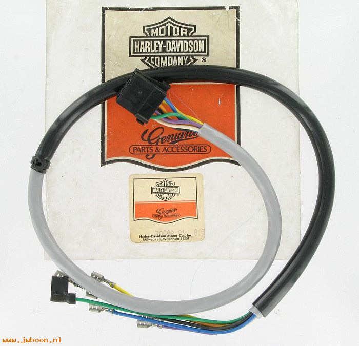   70092-84 (70092-84): Wiring harness - left handlebar - NOS - FXST 84-86, Softail