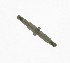    7011-47A (82223-47): Fork stud, support bracket - tow bar - NOS - Servi-car '47-'57