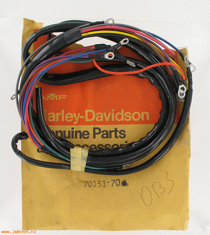   70151-70 (70151-70): Main wiring harness - NOS - Sportster Ironhead XLH 70-e71, AMF