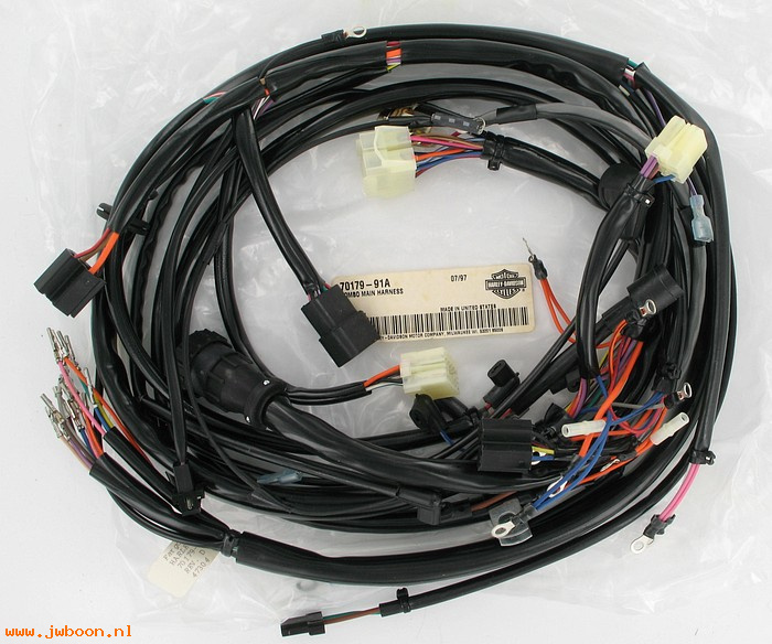   70179-91A (70179-91A): Combo main harness - NOS - FXRP 91-92, Police Low Rider