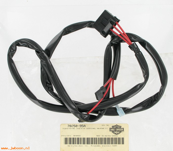   70250-95A (70250-95A): Wiring harness - ignition switch - NOS - FXDWG 95-98
