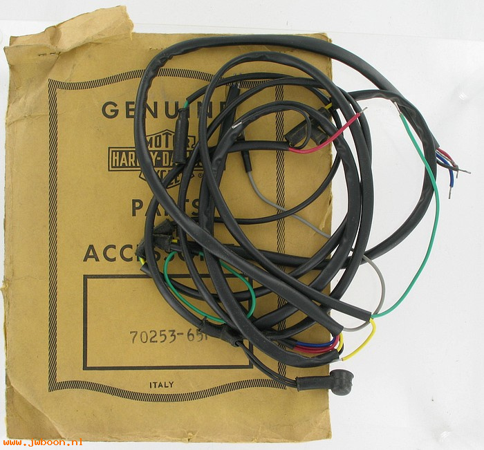   70253-65P (70253-65P): Main cable - NOS - Aermacchi, M-50, M-65  65-68