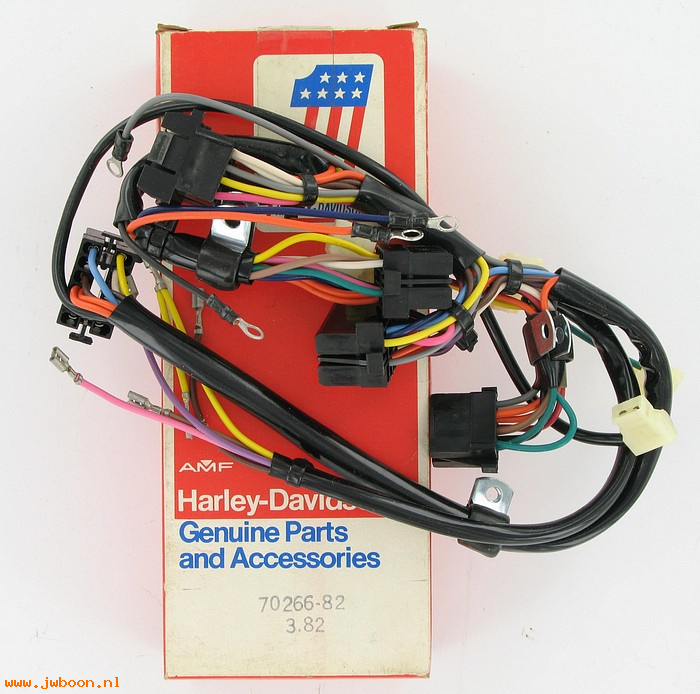   70266-82 (70266-82): Main wiring harness, front section - NOS - FLT 82-83, Tour Glide
