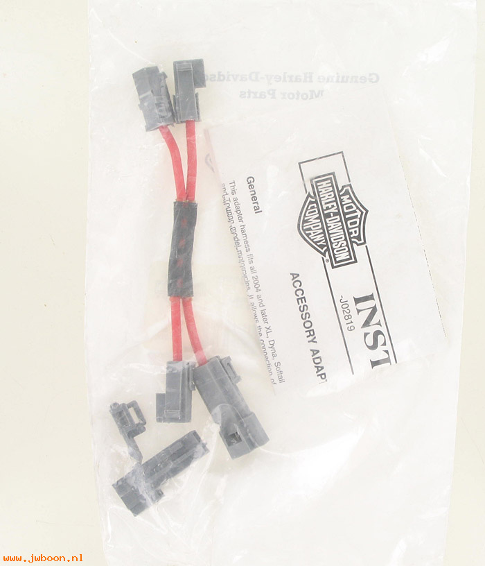   70270-04 (70270-04): Electrical accessory adapter - NOS - XL, FXD, Softail, Touring