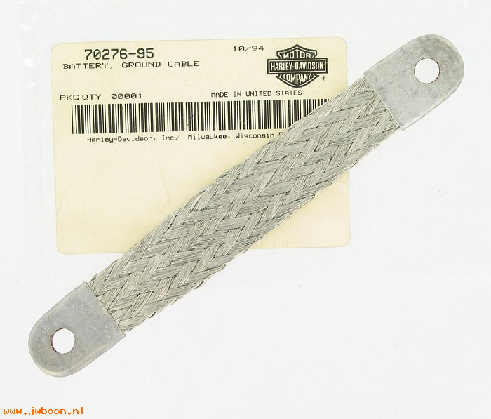   70276-95 (70276-95): Starter ground cable - NOS - FXD, Dyna 1995