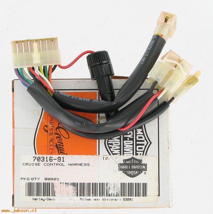   70316-91 (70316-91): Wiring harness - cruise control - NOS - Tour Glide, FLT 91-92