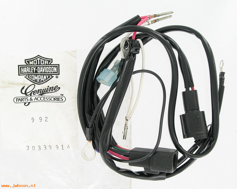   70339-91A (70339-91A): Harness - ignition module to timer - NOS - FXDB-S, FXDL, FXDWG