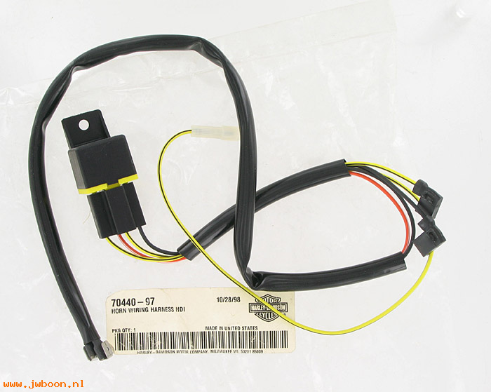   70440-97 (70440-97): Horn wiring harness     HDI - NOS - Touring 97-99