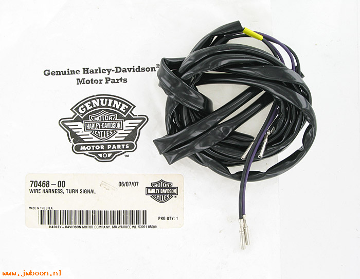   70468-00 (70468-00): Wiring harness - turn signal - NOS - Sportster XL's